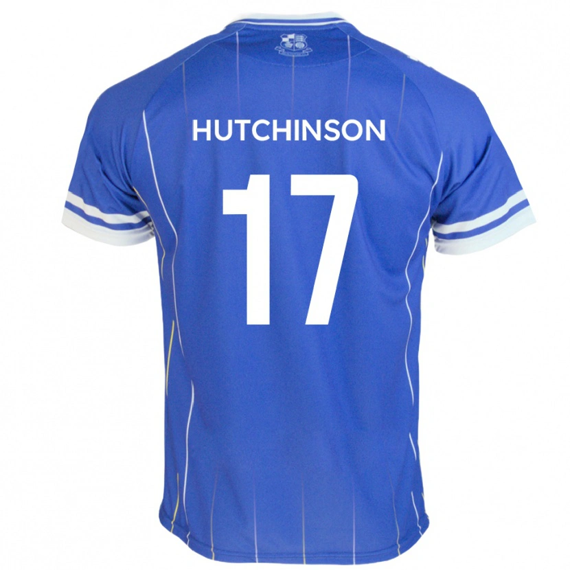 Danxen Kid Dom Hutchinson #17 Royal Blue Home Jersey 2025/26 T-Shirt