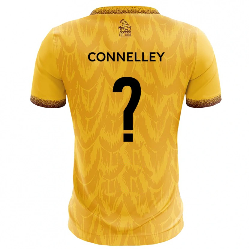 Danxen Kid Chloe Connelley #0 Yellow Brown Home Jersey 2025/26 T-Shirt