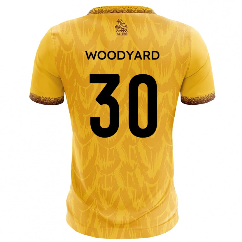 Danxen Kid Alex Woodyard #30 Yellow Brown Home Jersey 2025/26 T-Shirt