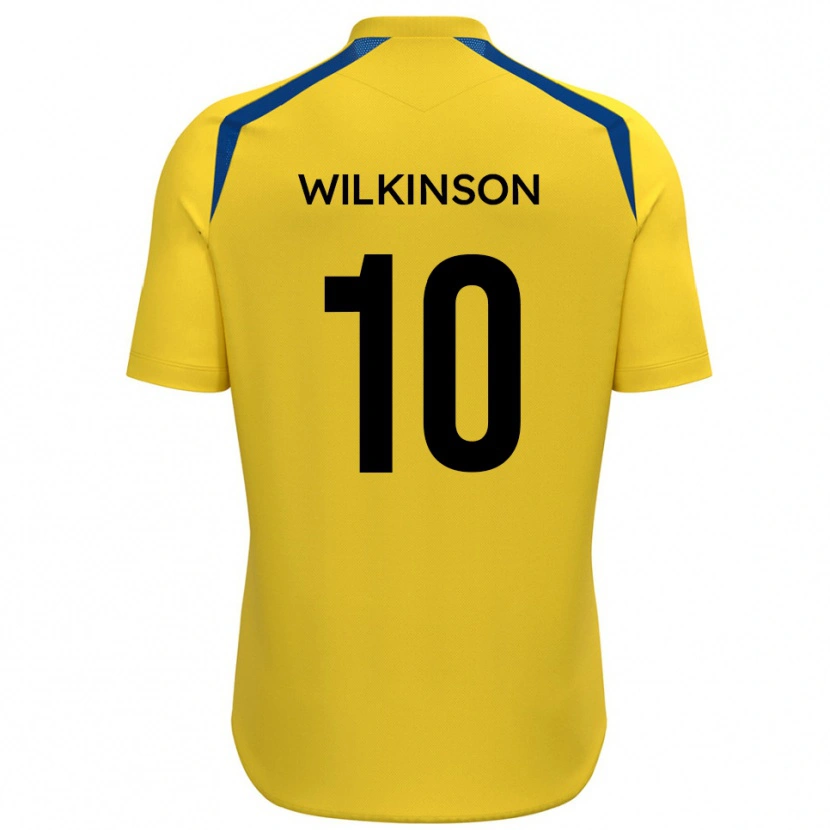 Danxen Kid Conor Wilkinson #10 Yellow Blue Home Jersey 2025/26 T-Shirt
