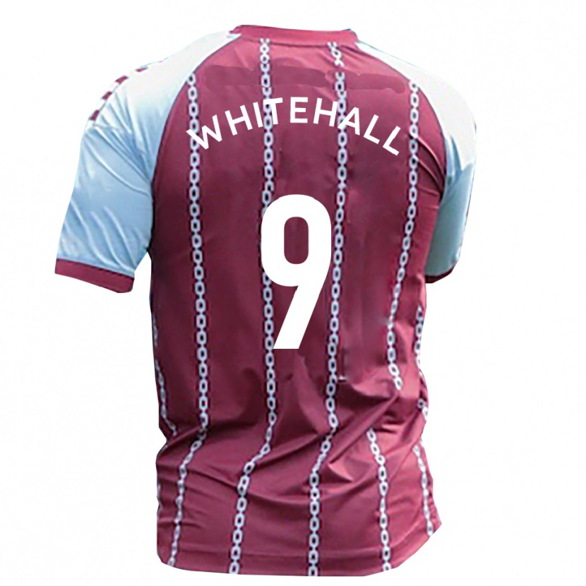 Danxen Kid Danny Whitehall #9 Sky Blue Rust Red Home Jersey 2025/26 T-Shirt