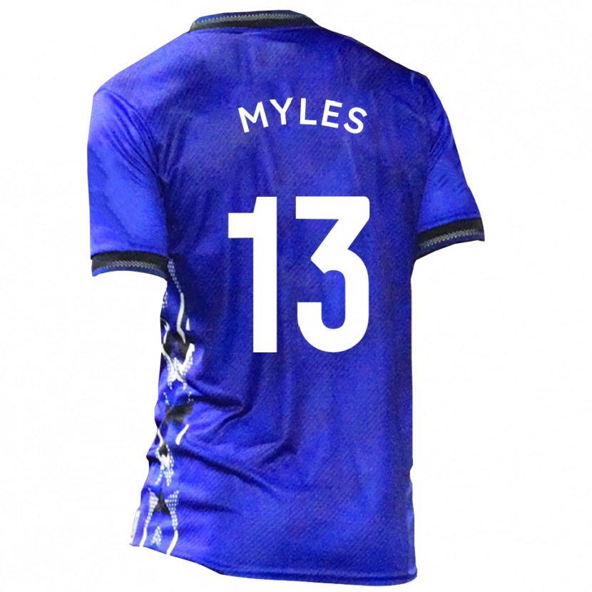 Danxen Kid Tom Myles #13 Blue White Home Jersey 2025/26 T-Shirt
