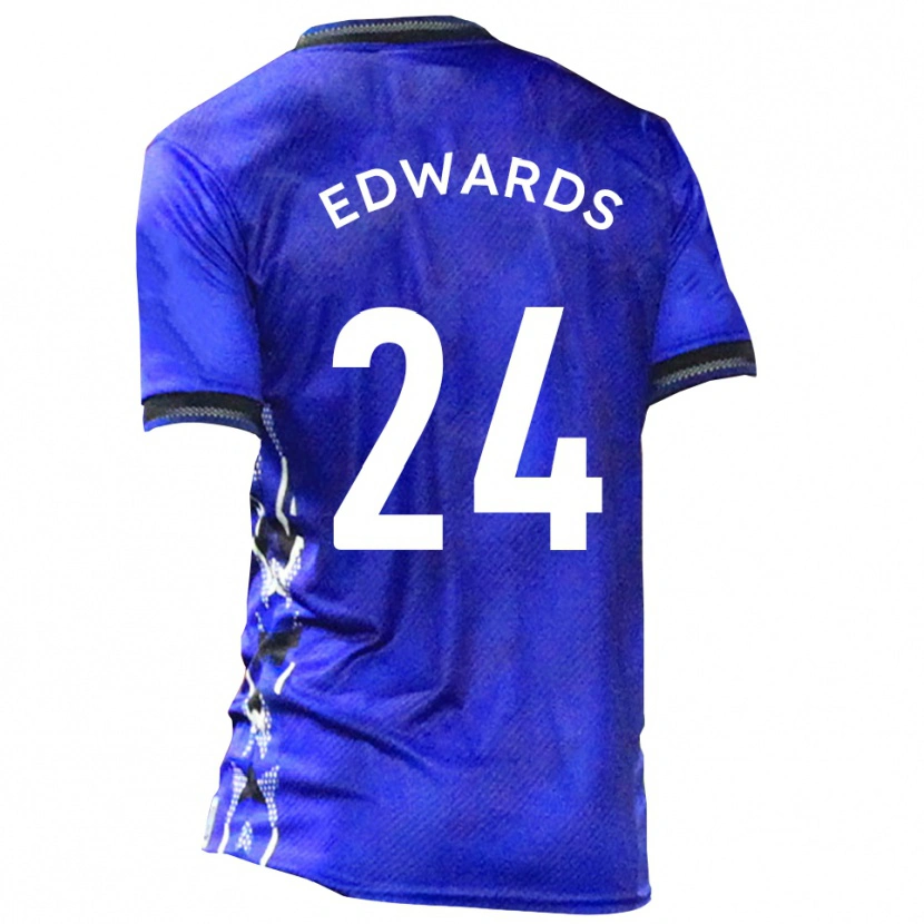 Danxen Kid Corey Edwards #24 Blue White Home Jersey 2025/26 T-Shirt