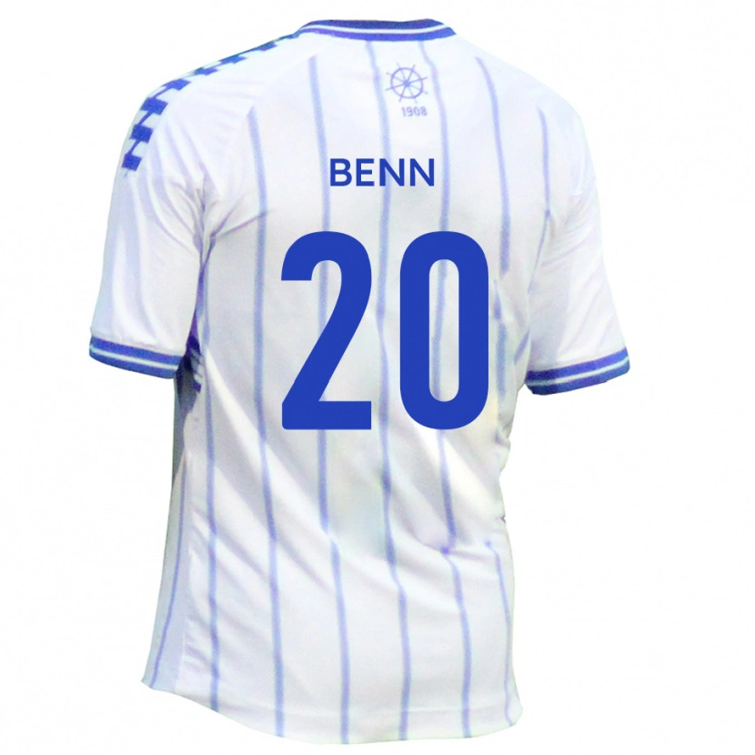 Danxen Kid Jay Benn #20 White Blue Home Jersey 2025/26 T-Shirt