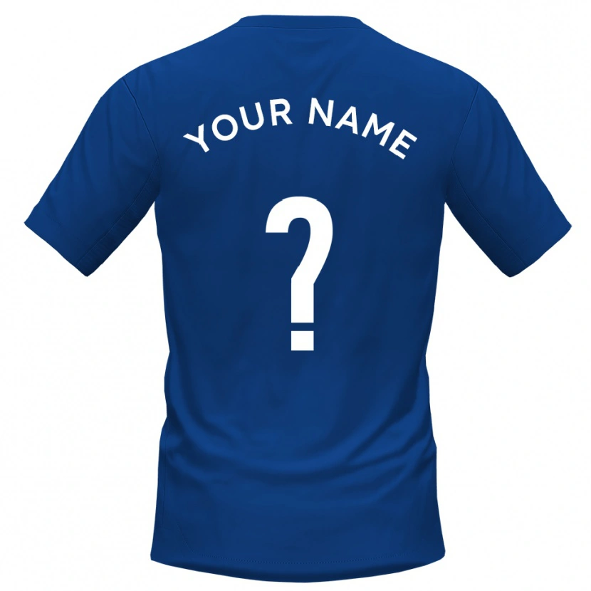 Danxen Kid Your Name #0 Blue White Home Jersey 2025/26 T-Shirt