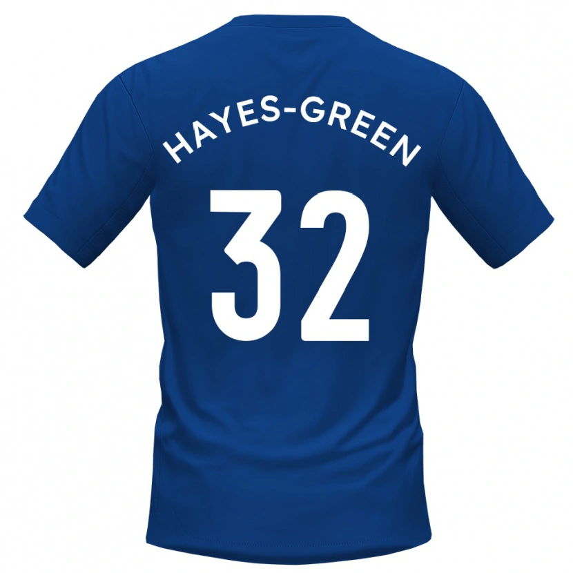 Danxen Kid Charlie Hayes-Green #32 Blue White Home Jersey 2025/26 T-Shirt