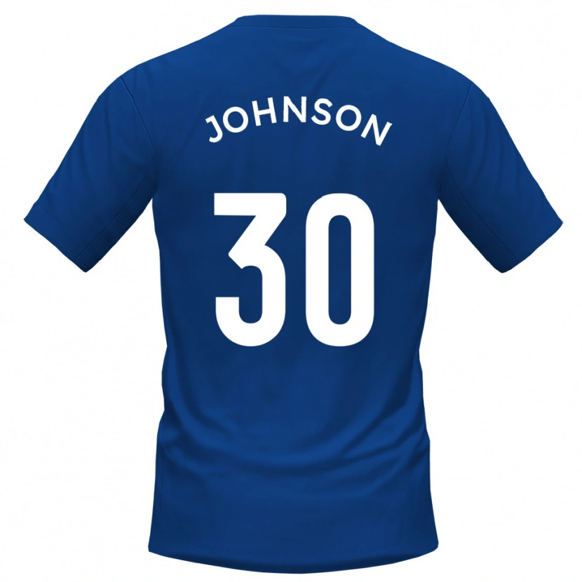 Danxen Kid Cody Johnson #30 Blue White Home Jersey 2025/26 T-Shirt