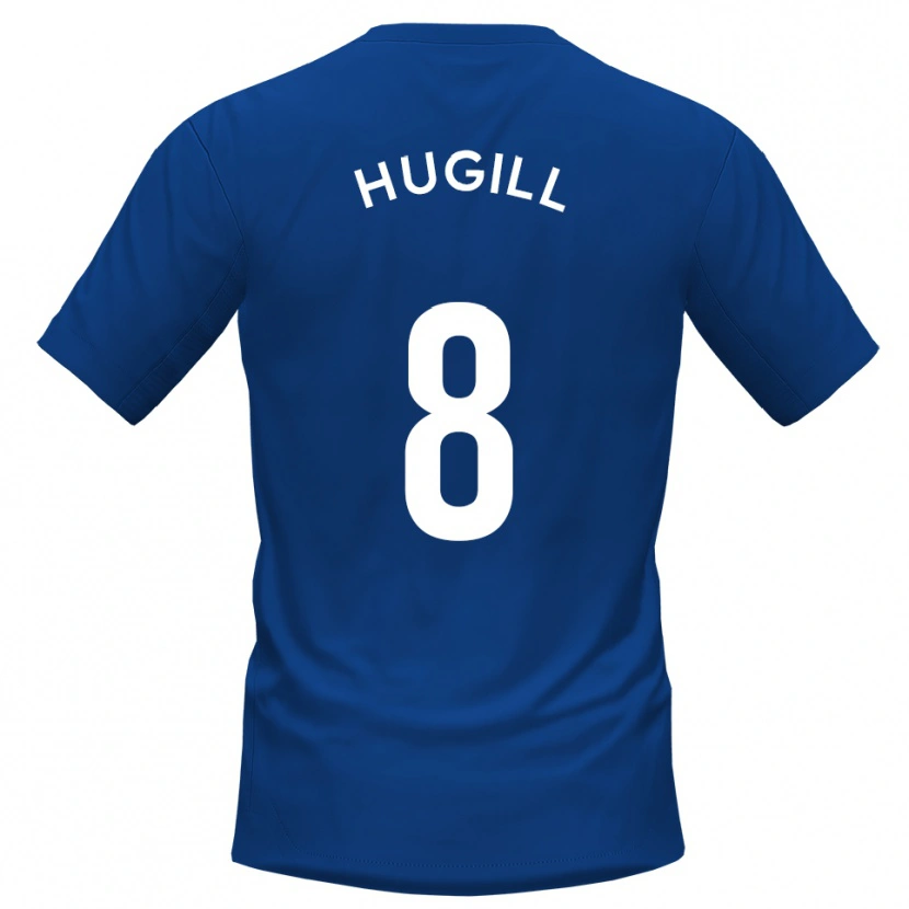 Danxen Kid Will Hugill #8 Blue White Home Jersey 2025/26 T-Shirt