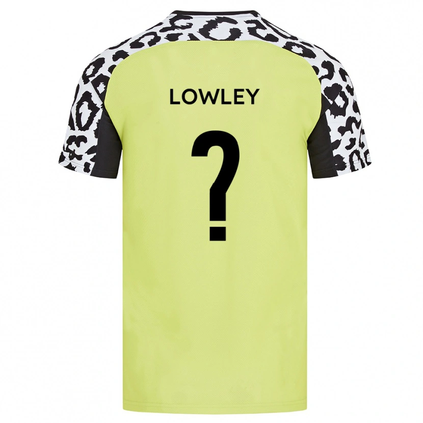 Danxen Kid Carys Lowley #0 Fluorescent Yellow Home Jersey 2025/26 T-Shirt
