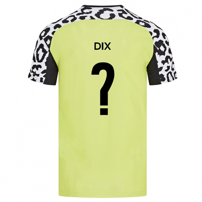 Danxen Kid Hannah Dix #0 Fluorescent Yellow Home Jersey 2025/26 T-Shirt
