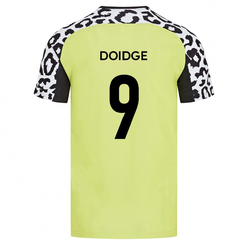 Danxen Kid Christian Doidge #9 Fluorescent Yellow Home Jersey 2025/26 T-Shirt