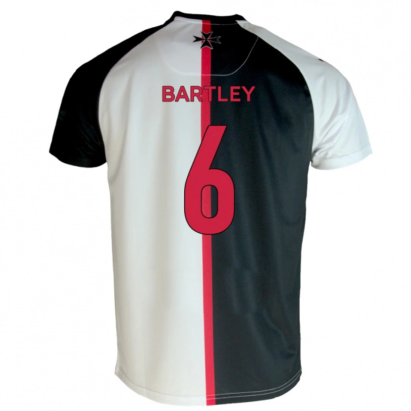 Danxen Kid Ryan Bartley #6 White Black Home Jersey 2025/26 T-Shirt