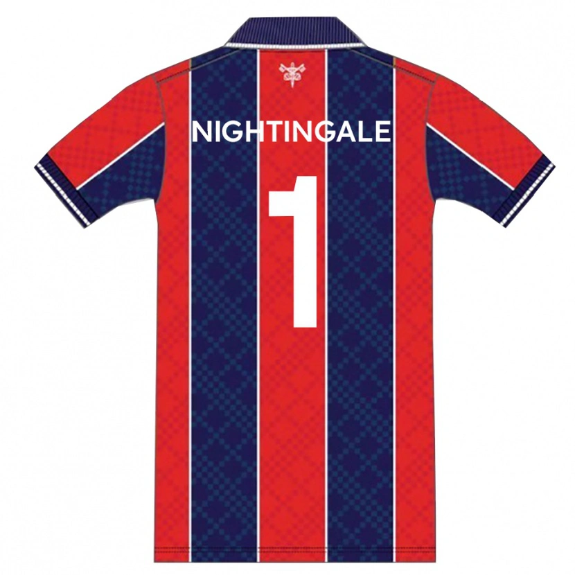 Danxen Kid Ben Nightingale #1 Red Navy Home Jersey 2025/26 T-Shirt