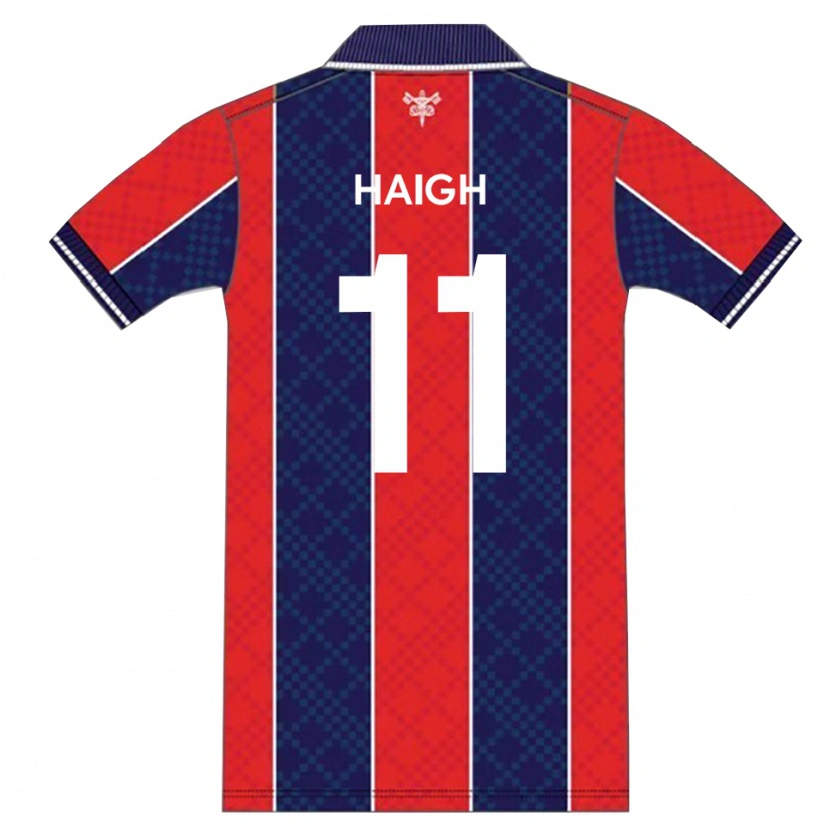 Danxen Kid Joe Haigh #11 Red Navy Home Jersey 2025/26 T-Shirt