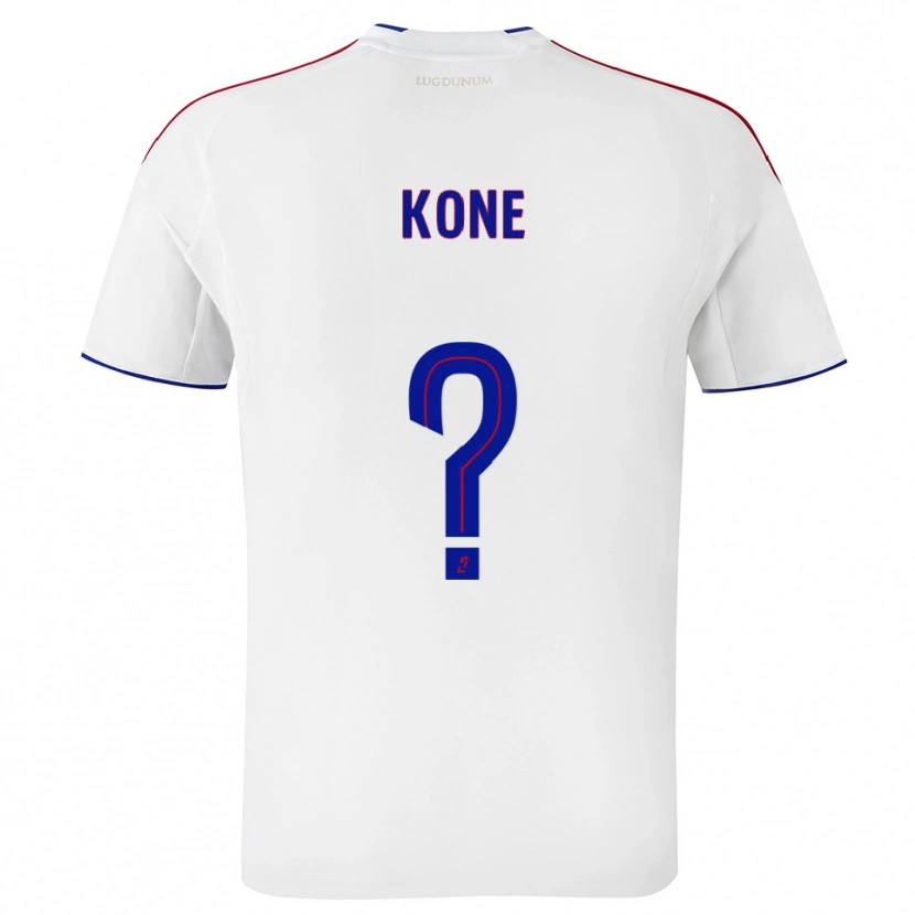 Danxen Kid Youssouf Kone #0 White Red Home Jersey 2025/26 T-Shirt