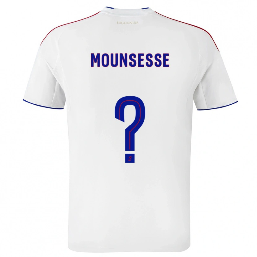 Danxen Kid Jeremy Mounsesse #0 White Red Home Jersey 2025/26 T-Shirt