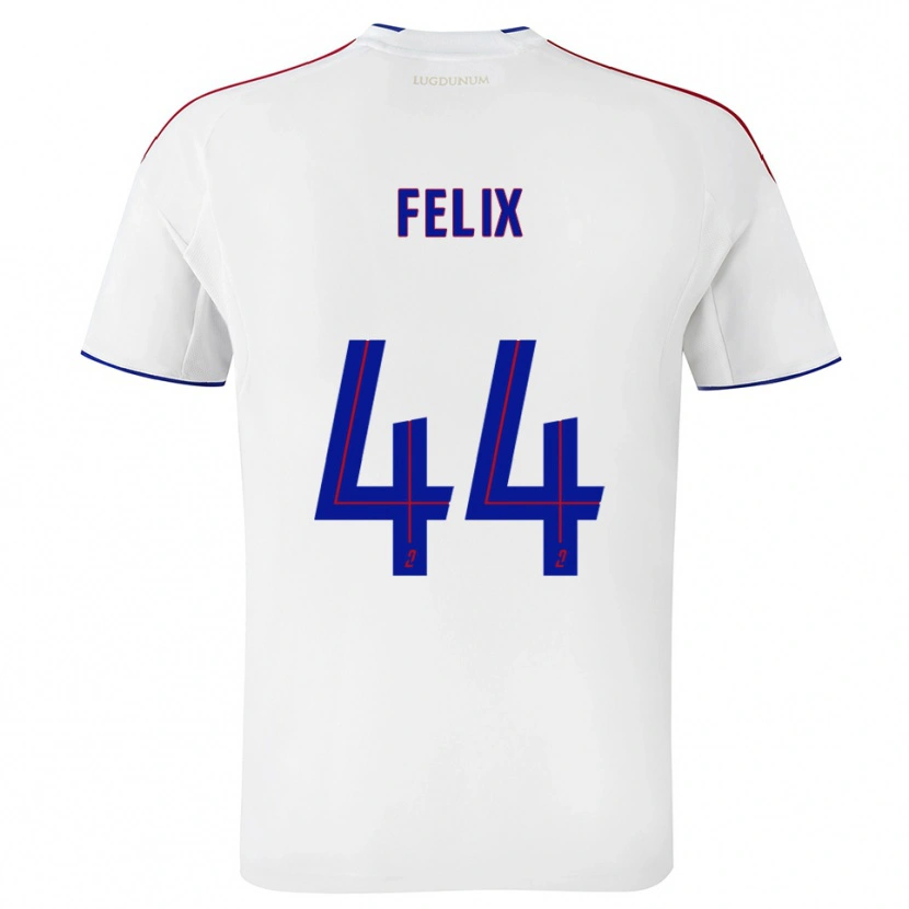 Danxen Kid Marley Felix #44 White Red Home Jersey 2025/26 T-Shirt