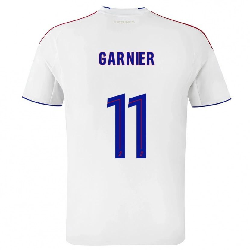 Danxen Kid Erawan Garnier #11 White Red Home Jersey 2025/26 T-Shirt