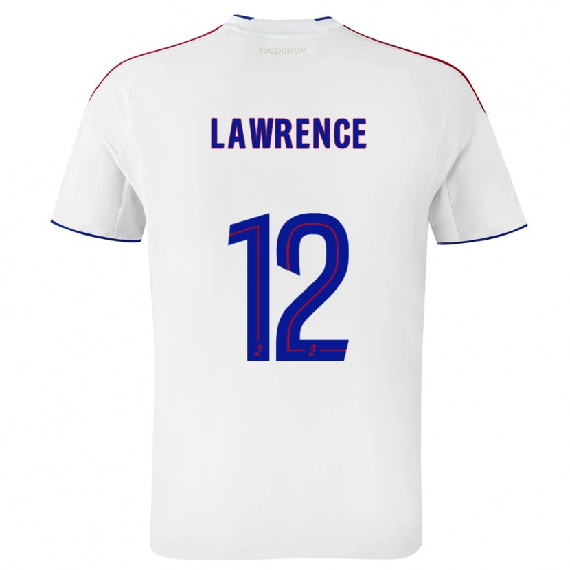 Danxen Kid Ashley Lawrence #12 White Red Home Jersey 2025/26 T-Shirt