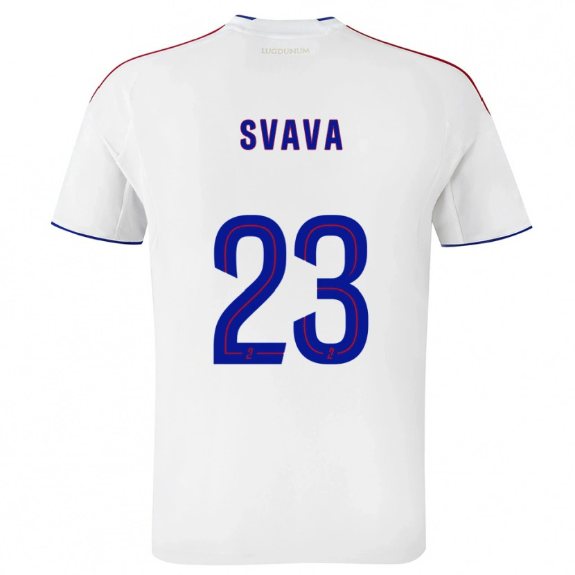 Danxen Kid Sofie Svava #23 White Red Home Jersey 2025/26 T-Shirt
