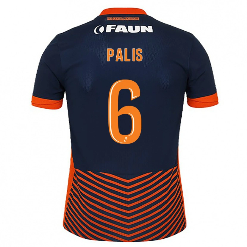 Danxen Kid Ella Palis #6 Midnight Blue Orange Home Jersey 2025/26 T-Shirt