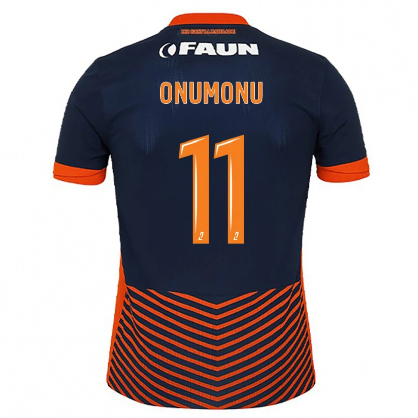 Danxen Kid Ifeoma Onumonu #11 Midnight Blue Orange Home Jersey 2025/26 T-Shirt