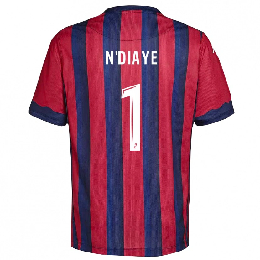 Danxen Kid Massamba N'diaye #1 Burgundy Navy Home Jersey 2025/26 T-Shirt