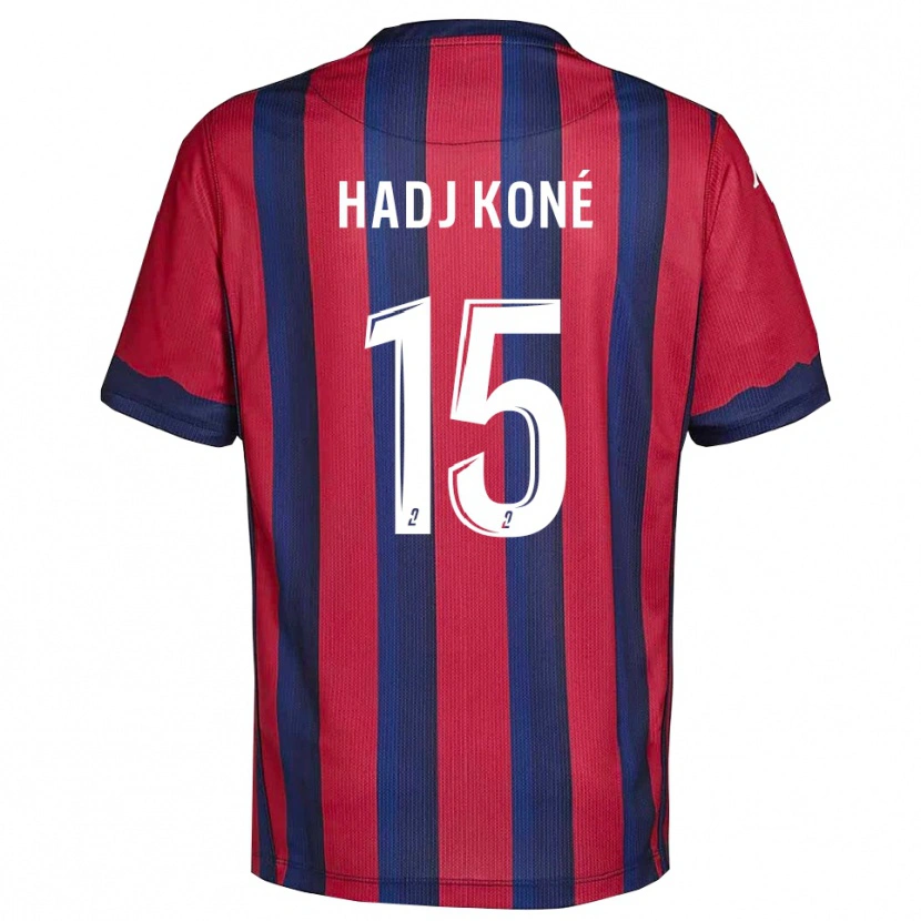 Danxen Kid El Hadj Koné #15 Burgundy Navy Home Jersey 2025/26 T-Shirt