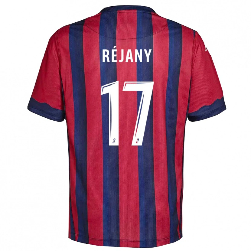 Danxen Kid Louise Réjany #17 Burgundy Navy Home Jersey 2025/26 T-Shirt
