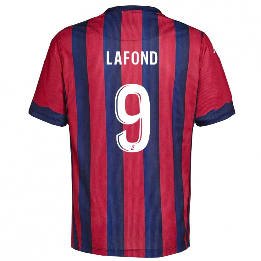 Danxen Kid Mégane Lafond #9 Burgundy Navy Home Jersey 2025/26 T-Shirt