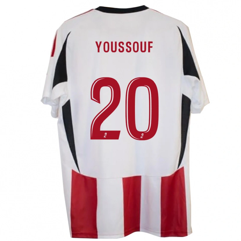 Danxen Kid Mohamed Youssouf #20 Red Blue Home Jersey 2025/26 T-Shirt