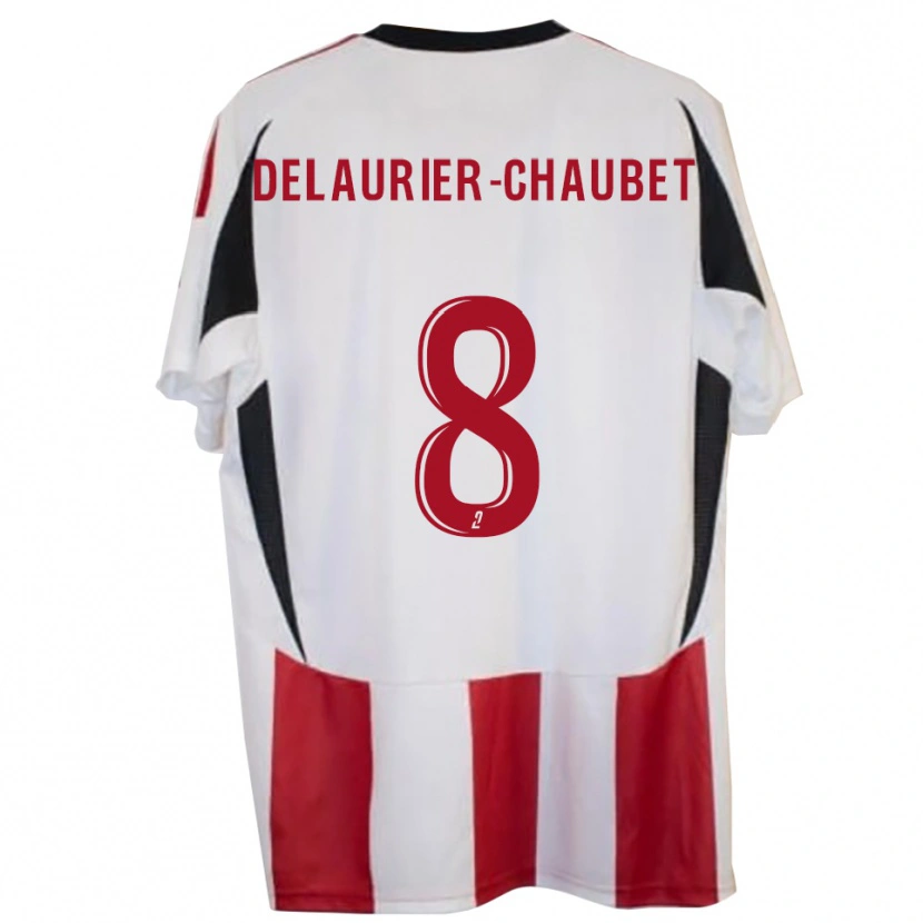 Danxen Kid Tom Delaurier-Chaubet #8 Red Blue Home Jersey 2025/26 T-Shirt