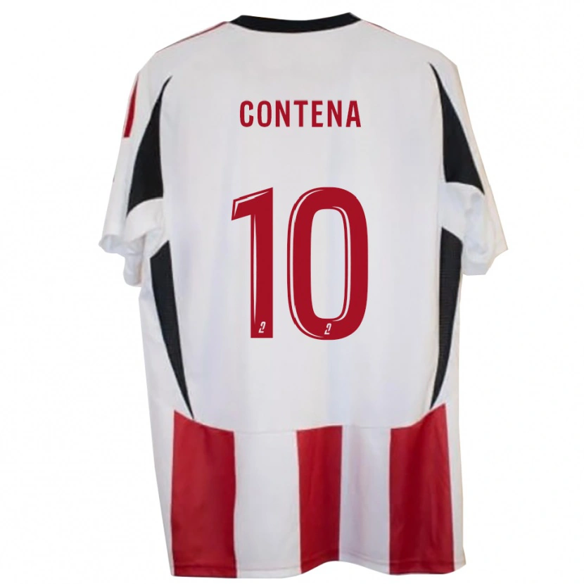 Danxen Kid Ryan Contena #10 Red Blue Home Jersey 2025/26 T-Shirt