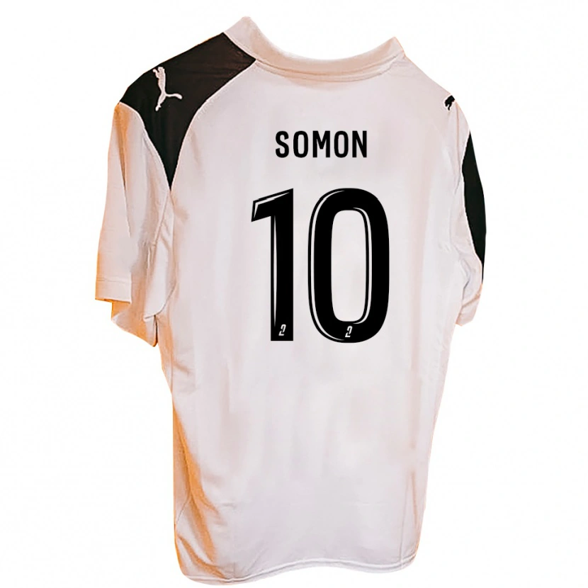 Danxen Kid Enzo Somon #10 Black White Home Jersey 2025/26 T-Shirt
