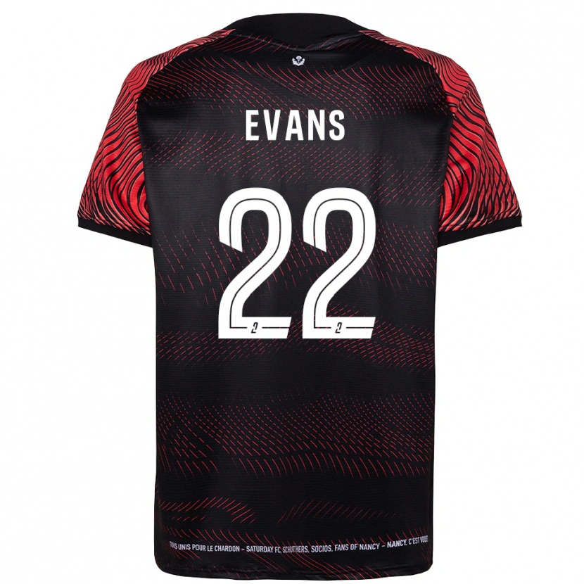 Danxen Kid Jimmy Evans #22 White Red Home Jersey 2025/26 T-Shirt