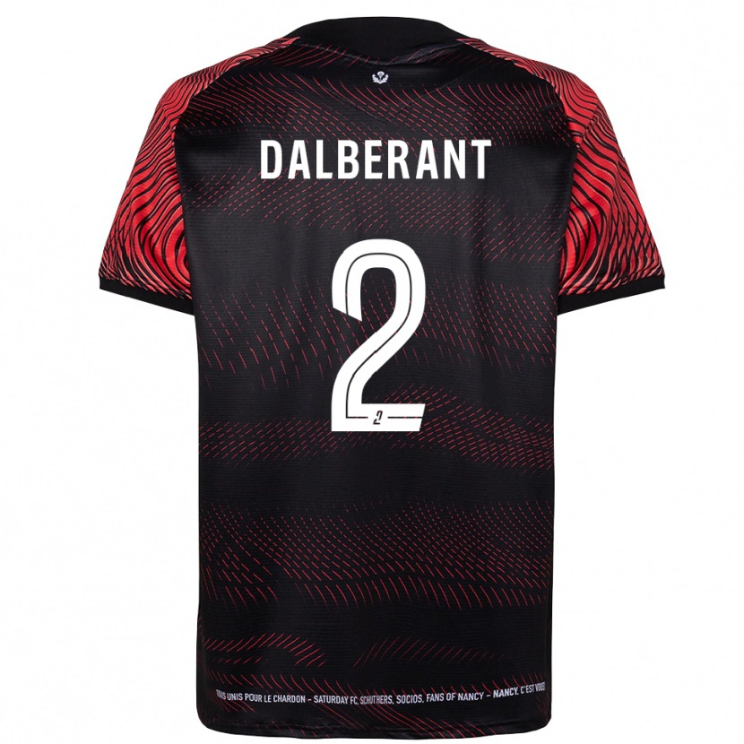 Danxen Kid Jean-Michel Dalberant #2 White Red Home Jersey 2025/26 T-Shirt