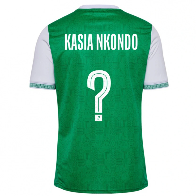Danxen Kid Nathan Kasia Nkondo #0 Green White Home Jersey 2025/26 T-Shirt