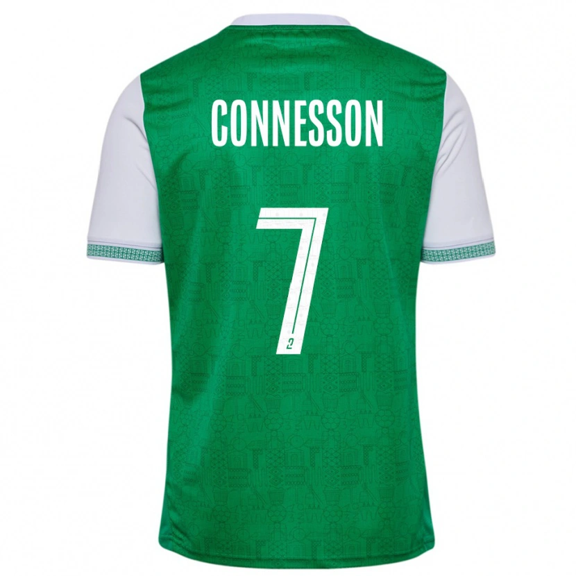 Danxen Kid Adèle Connesson #7 Green White Home Jersey 2025/26 T-Shirt