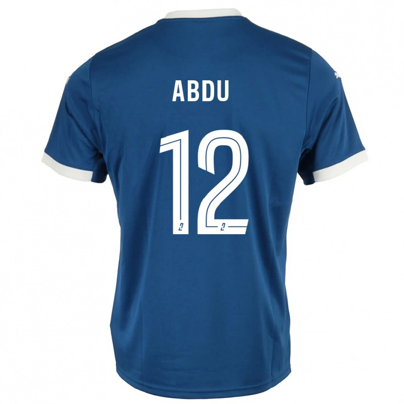Danxen Kid Abdu Conté #12 Blue White Home Jersey 2025/26 T-Shirt