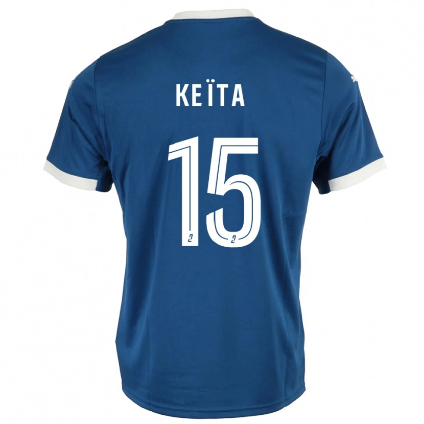 Danxen Kid Modibo Keïta #15 Blue White Home Jersey 2025/26 T-Shirt