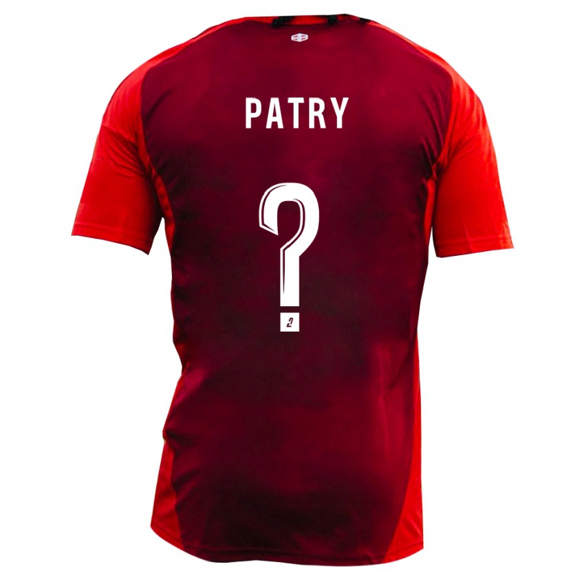 Danxen Kid Jules Patry #0 Red Burgundy Home Jersey 2025/26 T-Shirt