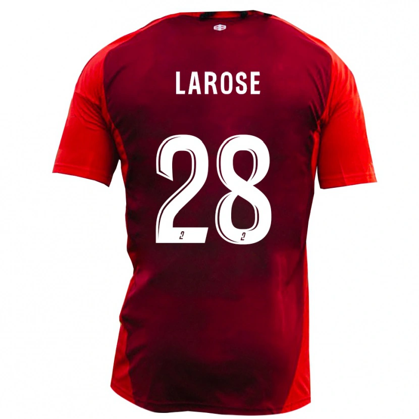 Danxen Kid Antoine Larose #28 Red Burgundy Home Jersey 2025/26 T-Shirt