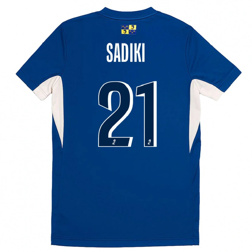 Danxen Kid Nehla Sadiki #21 Blue Navy Home Jersey 2025/26 T-Shirt