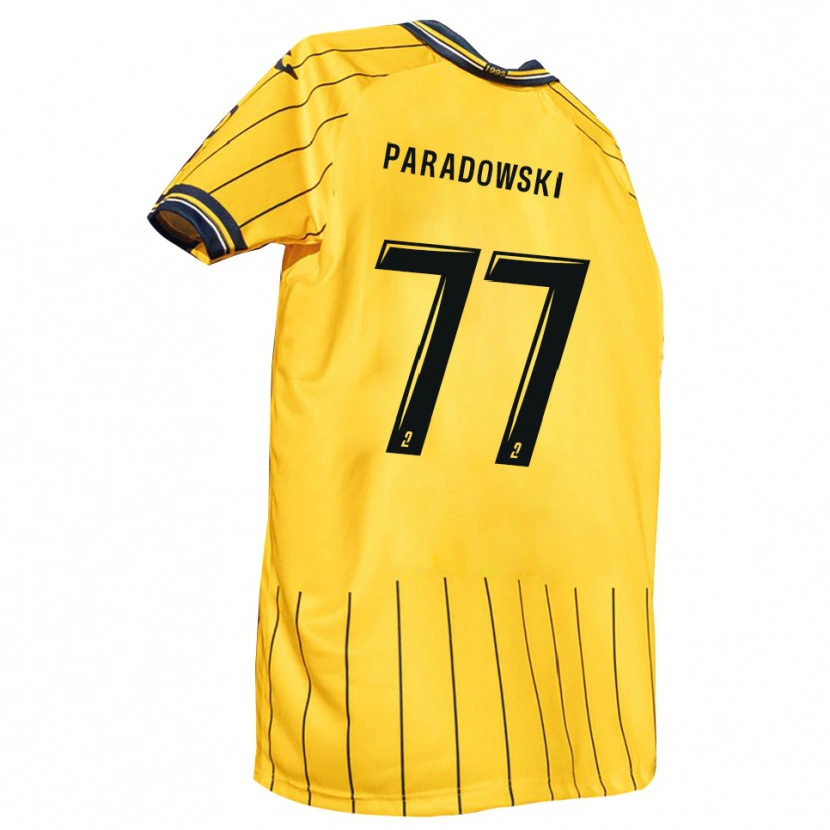 Danxen Kid Tao Paradowski #77 Yellow Navy Home Jersey 2025/26 T-Shirt