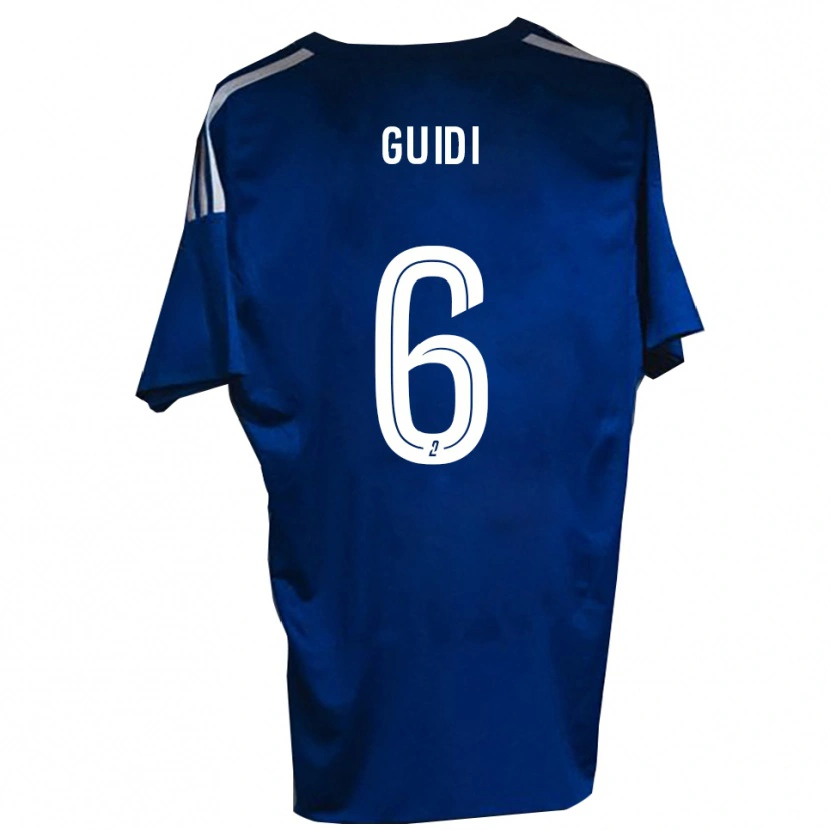 Danxen Kid Dumè Guidi #6 Blue White Home Jersey 2025/26 T-Shirt