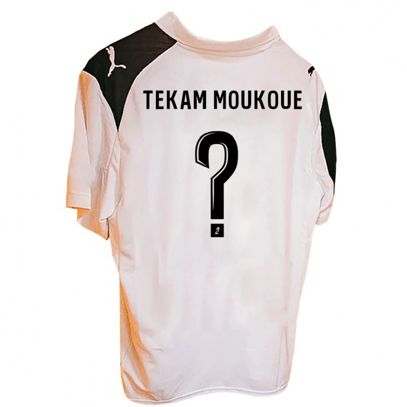 Danxen Kid Joachim Tekam Moukoue #0 Orange Black Home Jersey 2025/26 T-Shirt