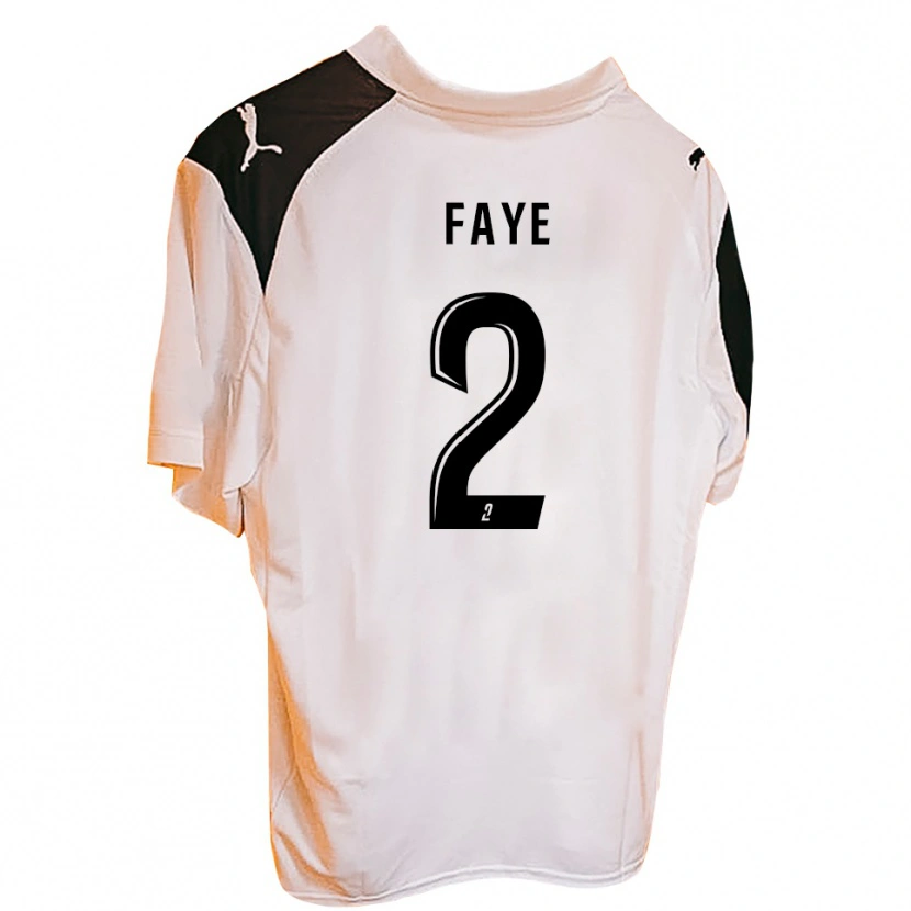 Danxen Kid Bilal Faye #2 Orange Black Home Jersey 2025/26 T-Shirt