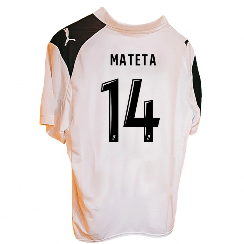 Danxen Kid Aristide Mateta #14 Orange Black Home Jersey 2025/26 T-Shirt