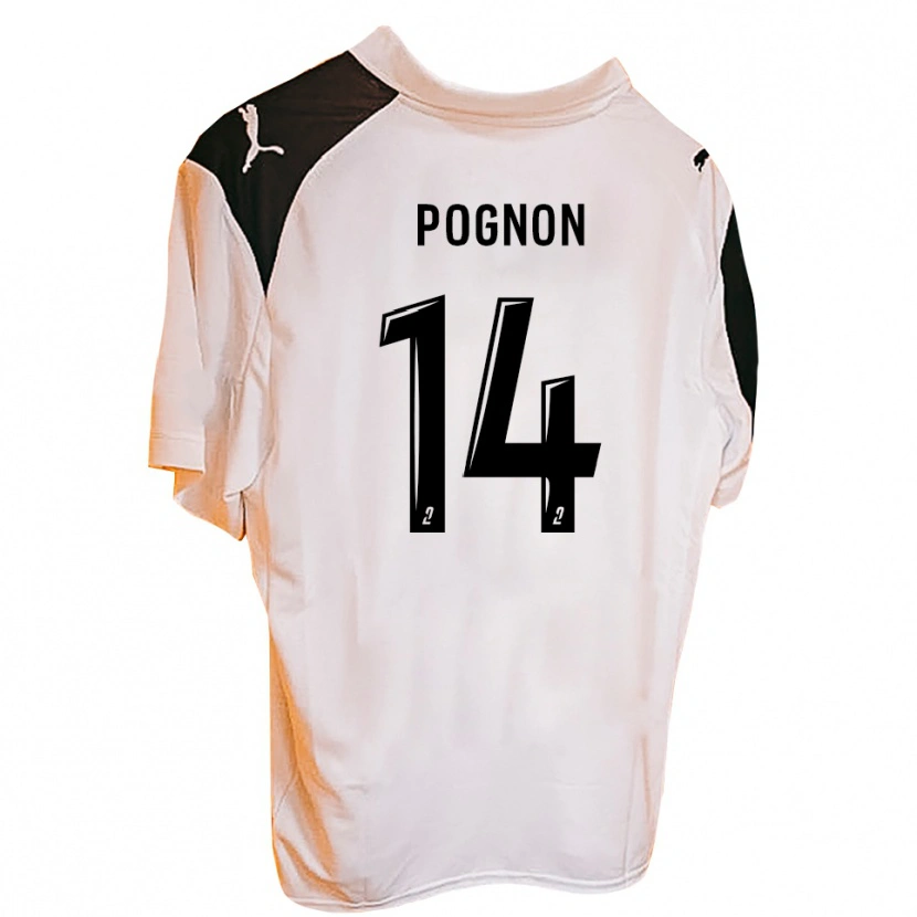 Danxen Kid Ange Pognon #14 Orange Black Home Jersey 2025/26 T-Shirt