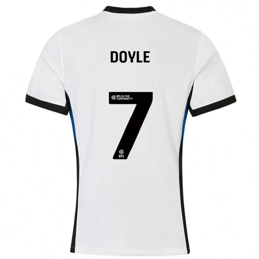 Danxen Kid Tommy Doyle #7 White Blue Away Jersey 2025/26 T-Shirt